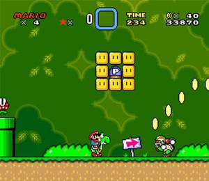 Super Mario World screen shoot 1