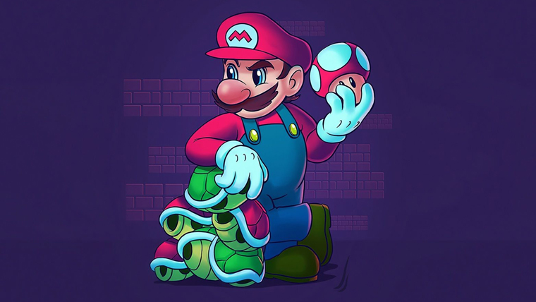 Cool Mario  Desktop Wallpaper