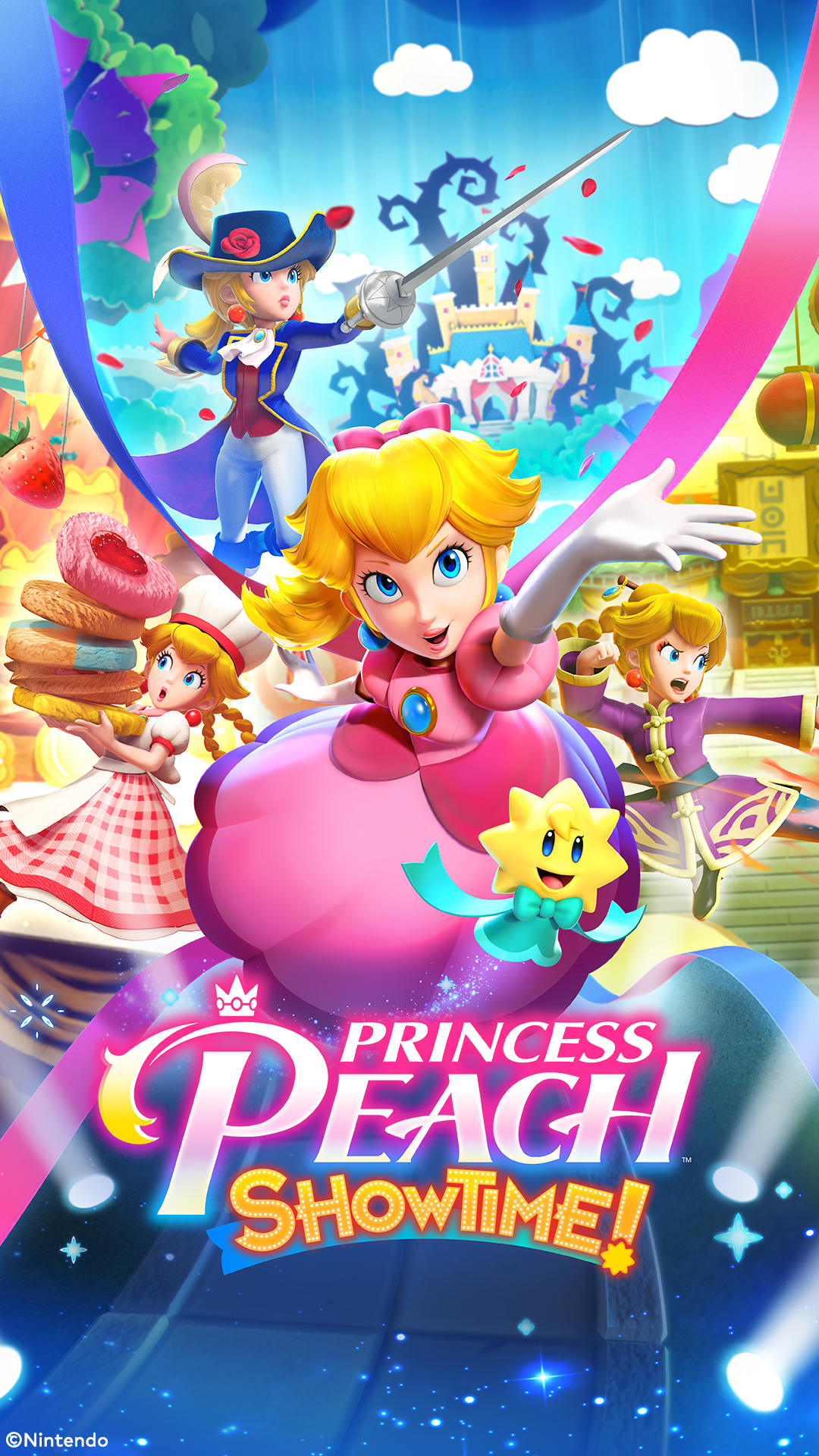 Princess Peach Showtime Mobile Wallpaper